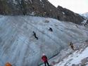 Ala Archa Ice Climbing. Kyrgyzstan Mountains